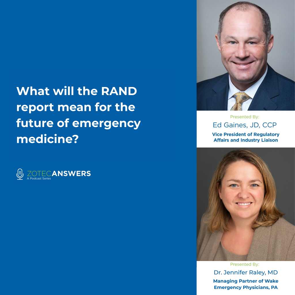 What will the RAND report mean for the future of emergency medicine?